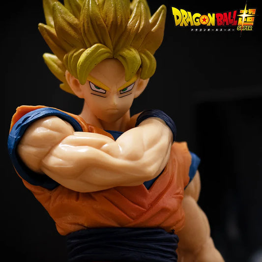 Bandai Dragon Ball Figure – Son Goku & Vegeta Super Saiyan 22cm PVC Collectible Model