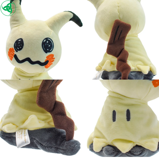 Mimikyu & Eevee Plush Toy – 18cm / 7in Soft Stuffed Doll, Anime Kids Gift