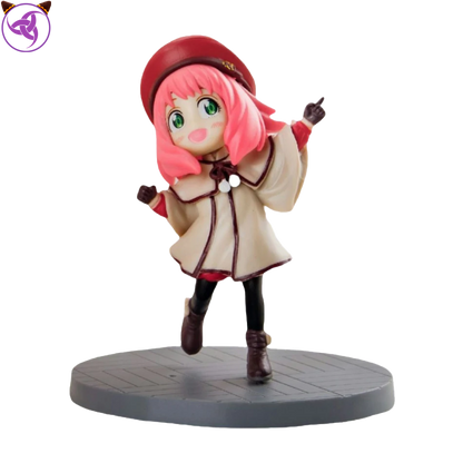Spy X Family Anya Figure – CODE: White 14cm PVC Winter Outfit Collectible Toy