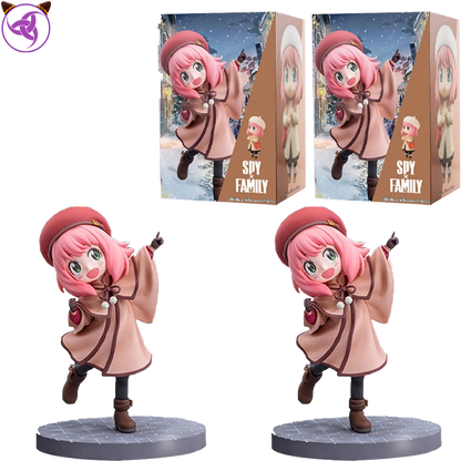 Spy X Family Anya Figure – CODE: White 14cm PVC Winter Outfit Collectible Toy
