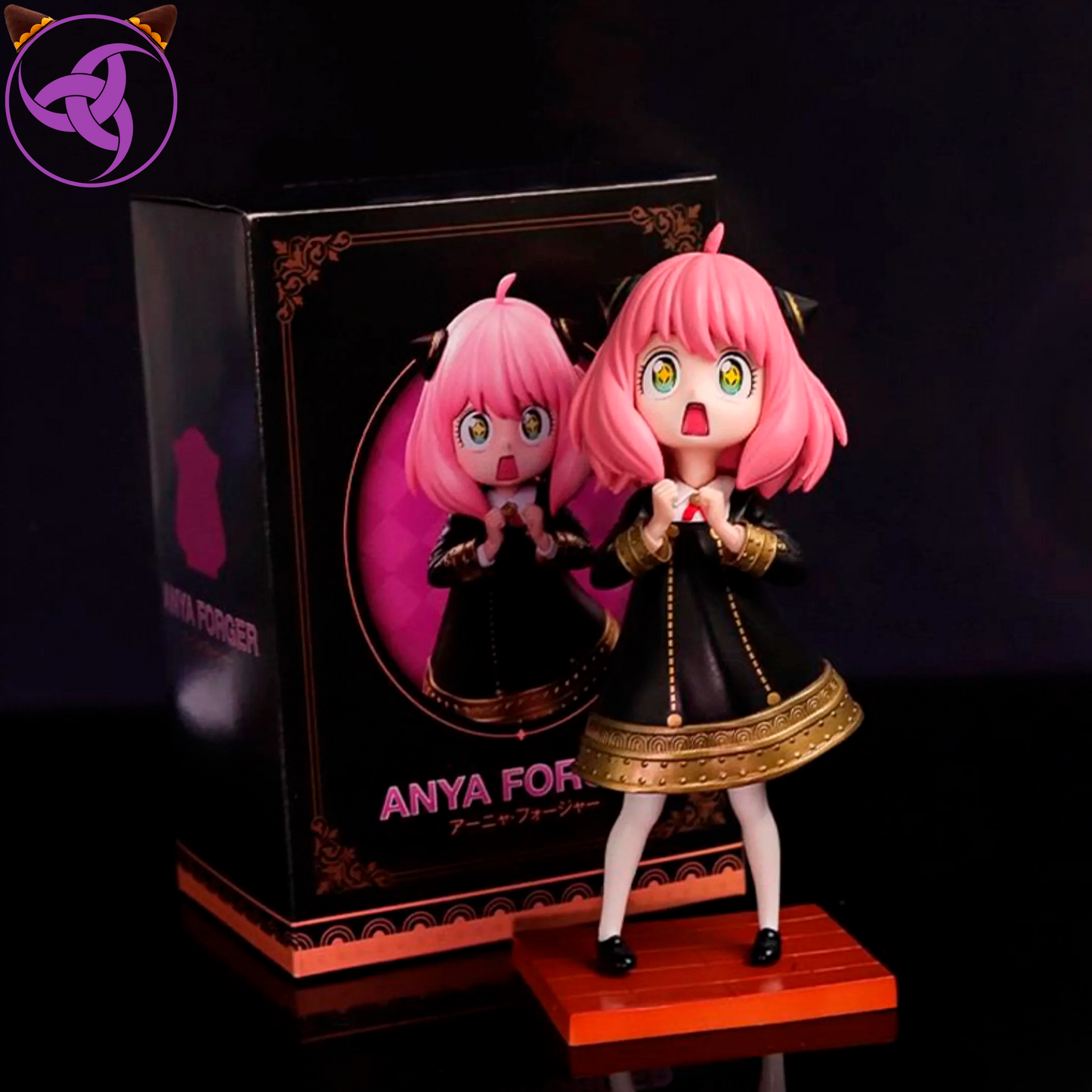 Spy x Family Anya Forger Figure – 18cm Star-Eyed Cute PVC Collectible Model Toy