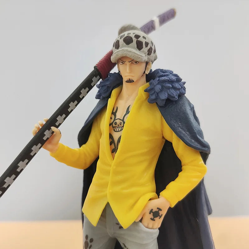 20cm One Piece Trafalgar Law Figure DXF Wano Country PVC Anime Statue Model Collection Toy