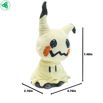 Mimikyu & Eevee Plush Toy – 18cm / 7in Soft Stuffed Doll, Anime Kids Gift