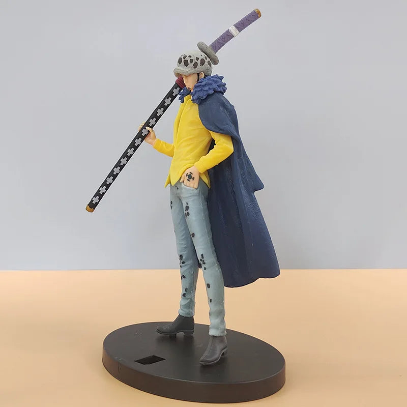 20cm One Piece Trafalgar Law Figure DXF Wano Country PVC Anime Statue Model Collection Toy