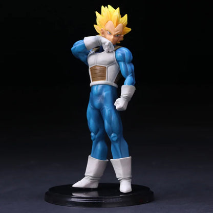 Bandai Dragon Ball Figure – Son Goku & Vegeta Super Saiyan 22cm PVC Collectible Model